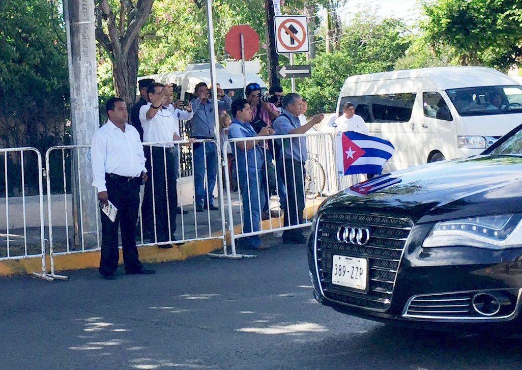 Se va Raúl Castro de Mérida